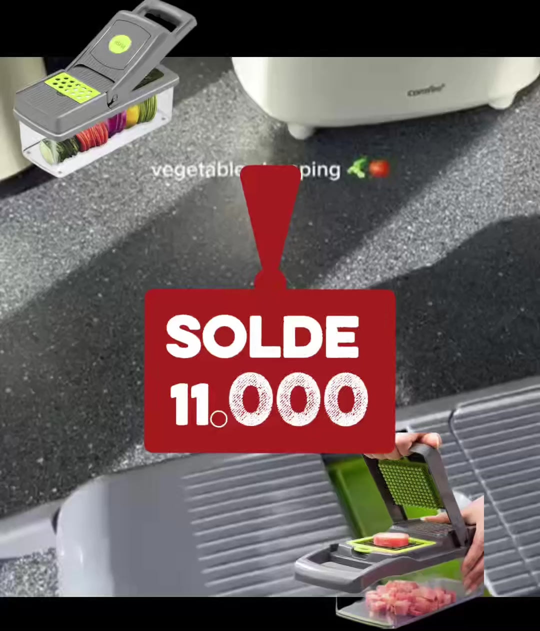 PROMO SPÉCIALE – HACHOIRS À LÉGUMES